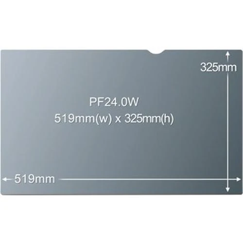 3M Privacy Filter for 24" Widescreen Monitor (16:10) (PF240W1B) - Image 4