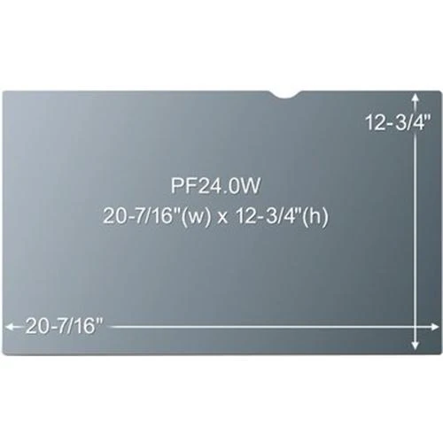 3M Privacy Filter for 24" Widescreen Monitor (16:10) (PF240W1B) - Image 5