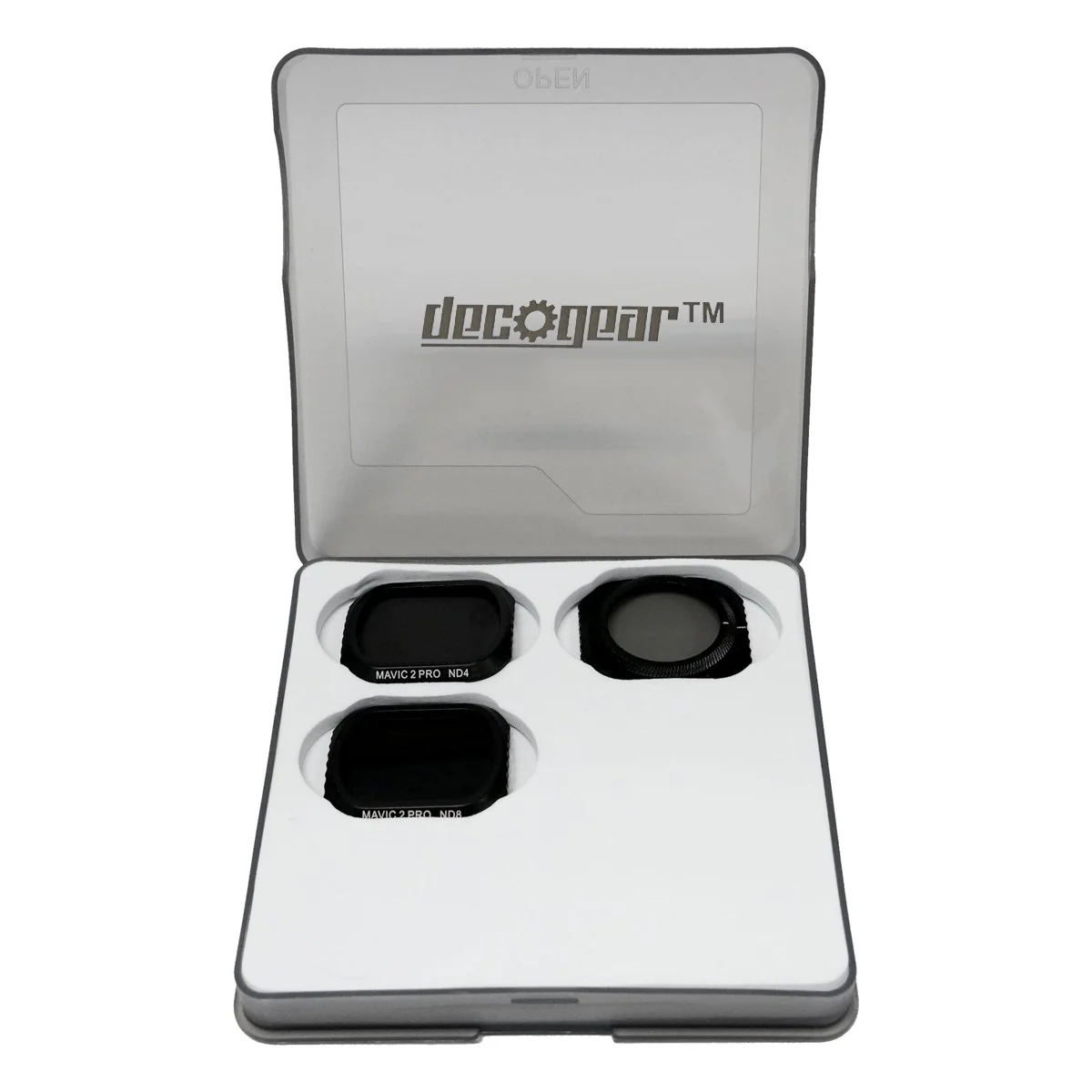 Deco Gear 3-Piece Filter Kit (CPL+ND4+ND8) for Camera on the DJI Mavic 2 Pro - Image 11