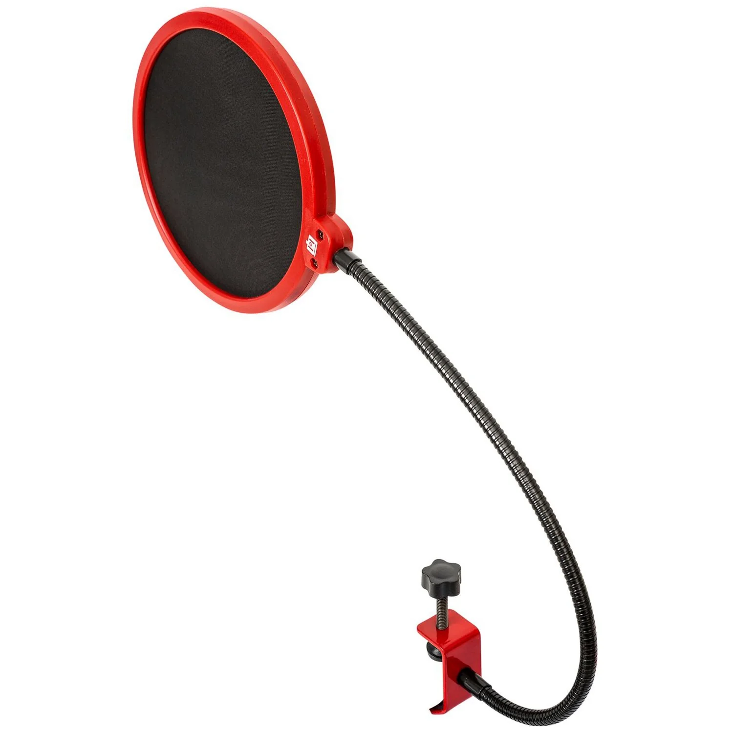 Deco Gear Universal Pop Filter Microphone Wind Screen with Goose Neck Mic Stand Clip - Image 8